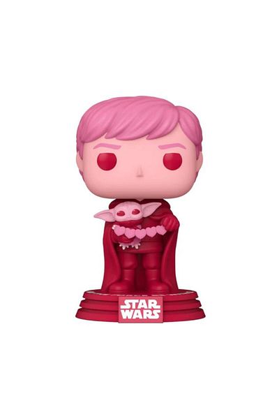 Funko Pop Figure Star Wars Valentines Luke And Grogu