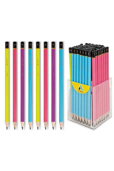Adel Matte 2B Pencil Vibrant Colors 12 Pack (2062180000)