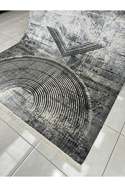 Neşem Halı Boutique DİORA HALI BOSS 6572 A KREM GRİ 120 TARAK İPEK DOKUMA.