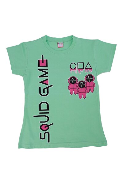 Bebelop Tricou cu mânecă scurtă din Lycra din bumbac pieptănat imprimat Squid...