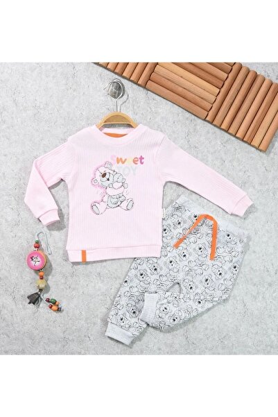 Bebelop مجموعة مزدوجة للجنسين من Sweet Toy مطبوعة على شكل دمية دب