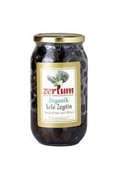 Zertum Organik Yağlı Sele Zeytin 900 gr.