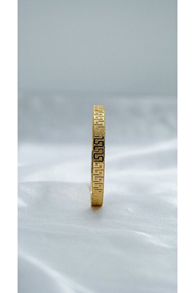 ZER ANKA GOLD 22 Ayar Desenli Yatırımlık Hediyelik Bilezik (10GR.)