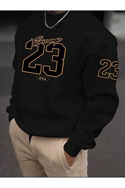 CONSTRAİN Unisex Giyimix Chicago Sweatshirt - Σχέδιο