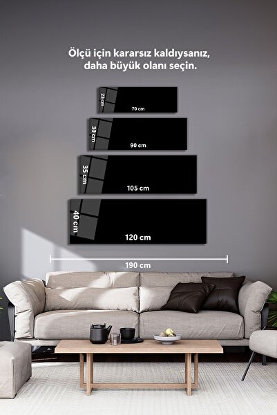 Vosevu Sonbahar Doğa Orman Panoramik Cam Tablo, Modern Ev ve Ofis Dekoru, Hediyelik Duvar Dekorasyonu