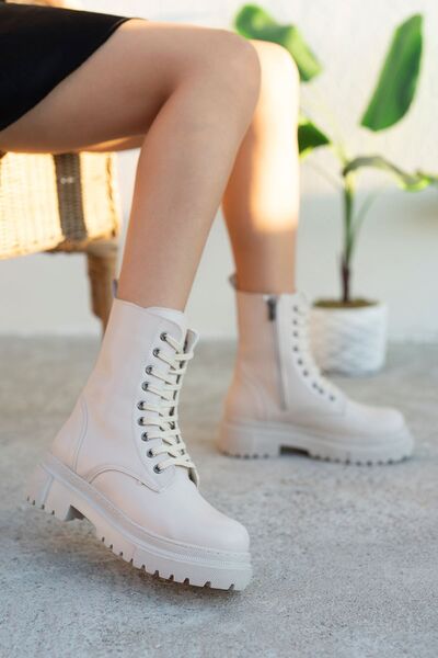 LİMA SHOES Beige Coloured Columvias Women's Boots