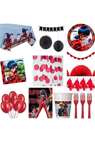 Partioutlet Mucize Uğur Böceği 24 Kişilik Parti Seti