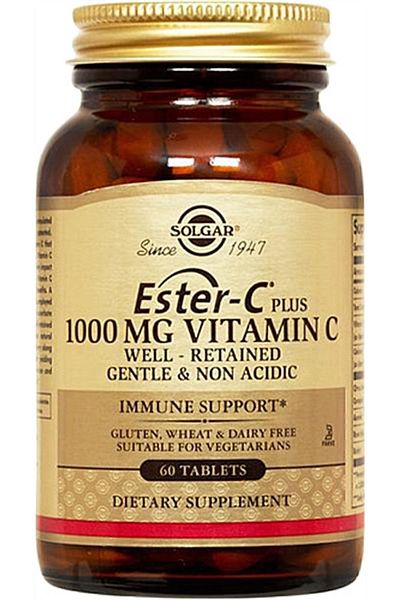 Solgar Ester Vitamin C Plus 1000 mg 60 Tablets