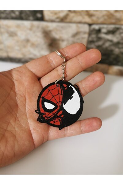 HobiHub Spiderman Ve Venom Figürlü Anahtarlık Çanta Aksesuarı