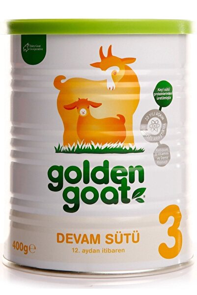 Golden Goat 3 Numara 12 Ay Keçi Sütü Bazlı Devam Sütü 400 gr