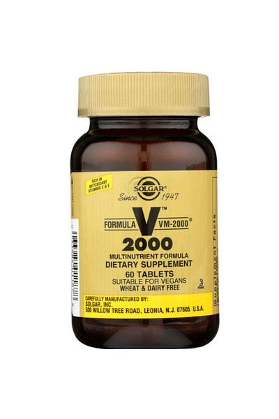 Solgar Vm 2000 - 60 Tablets Multivitamin