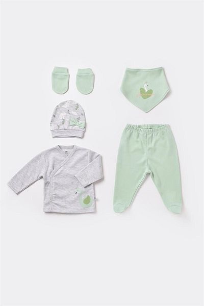 Bibaby Flamingo 5-Piece Hospital Exit Set