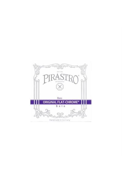 Pirastro مجموعة كروم سولو - Org. سلك كونتراباس مسطح 347000