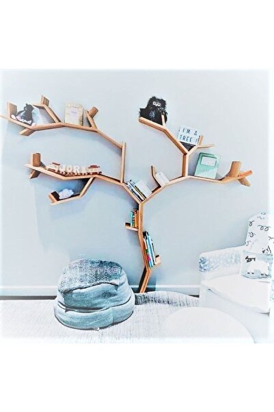 HİKİOE Ert Model Elite Ağaç Kitaplık