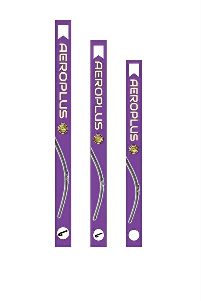 Aeroplus Honda Jazz Uyumlu Ön Arka Muz Silecek Takımı 2002-2008