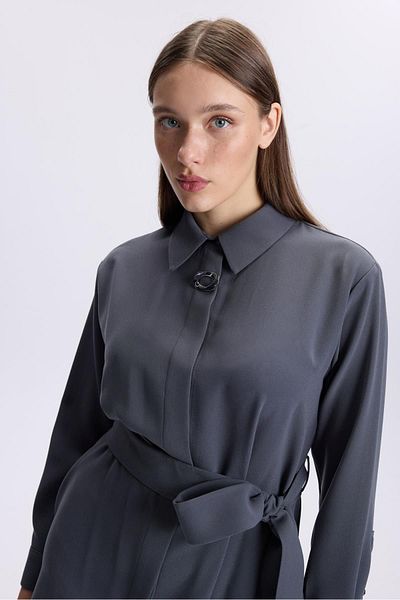 Zühre 1497 Model Plum Tunic - Size 38-46