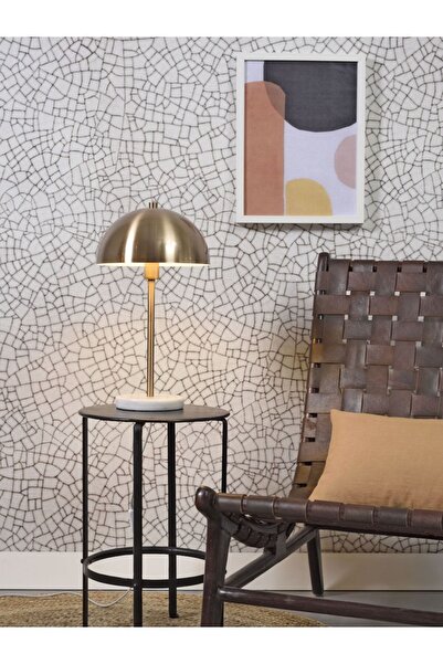 VİSENTE HOME Mermer Ayaklı Mantar Abajur