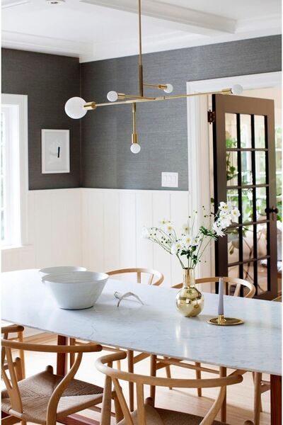 VİSENTE HOME Çokgenli Avize Sarkıt Gold