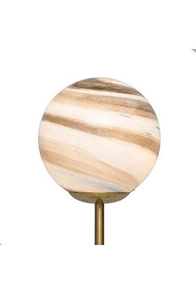 Vitale Mermer Ayaklı Gold Modern Tasarım Lambader