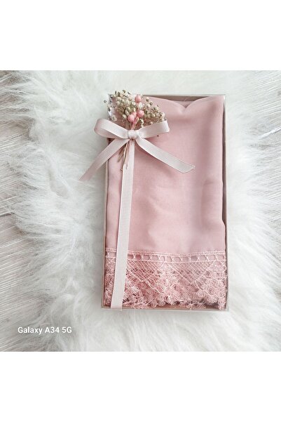 LilAmor Concept Hediyelik Hijab προσευχής Hajj Umrah - Έτοιμο κεντημένο σάλι Mevlad κάλυμμα