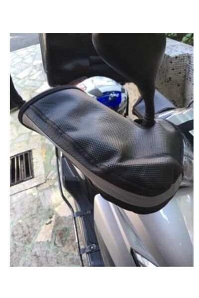 Armodi Siyah Motosiklet Elciği
