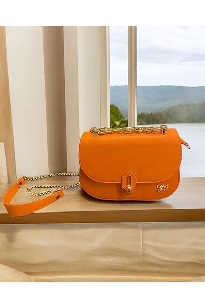 Levidor Orange Women's Shoulder Bag
