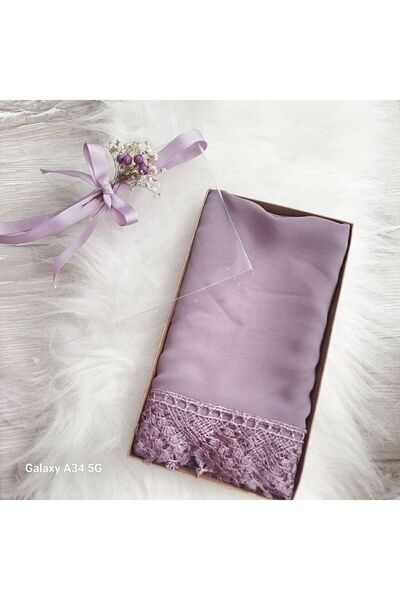 LilAmor Concept Hediyelik Namaz başörtüsü hazır oyalı şal mevlid örtüsü hac umre