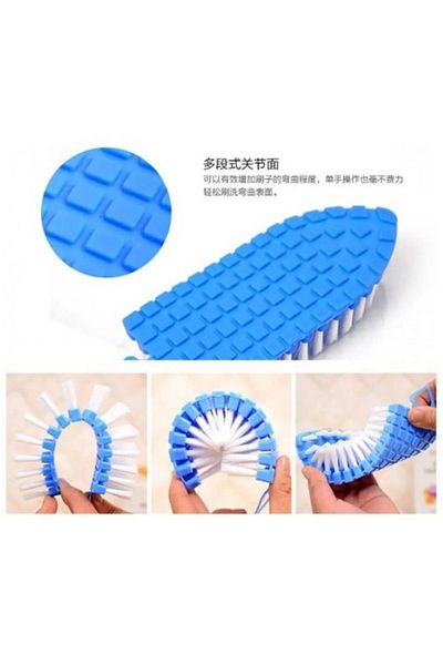 Kitchen Dream Flexible Bendable Cleaning Brush 360 Degree Rotating Sink Bathroom Kitchen Cleaning Brush