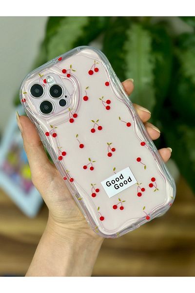 Go Aksesuar حافظة سيليكون منقوشة ثلاثية الأبعاد متوافقة مع هاتف Iphone 12 و12 Pro
