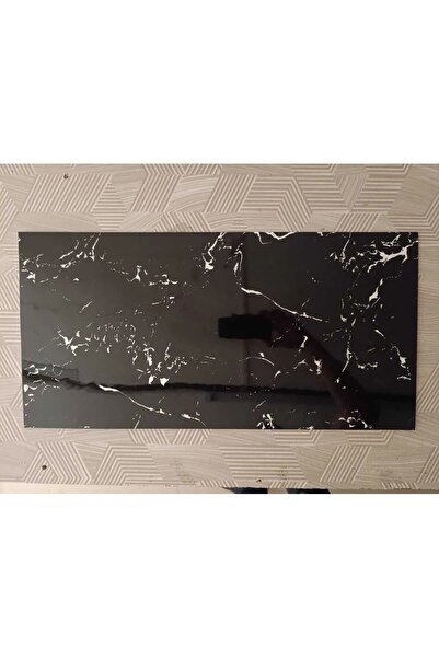 safestore 10 Pieces 30x60 Cm - Marble Patterned Adhesive Ceramic Foam PVC Wall Panel Kitchen and Bathroom