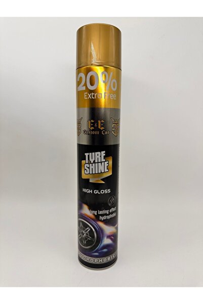 E&E Custom Car Lastik Parlatma Spreyi (Tyre Shine High Gloss) 750 ml