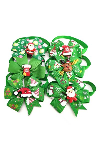 DOGİ&DOG KÜÇÜK IRK NOEL SANTA ARMALI KEDİ & KÖPEK PAPYONU (1-13 KG)