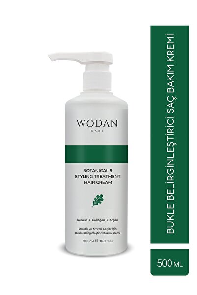 Wodan Care Botanical 9 Dalgalı ve Kıvırcık Saçlar için 9 Etkili Bukle Belirgi...
