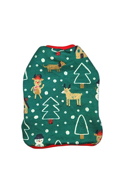 atelyu Cat Dog Suit Green Christmas Tshirt