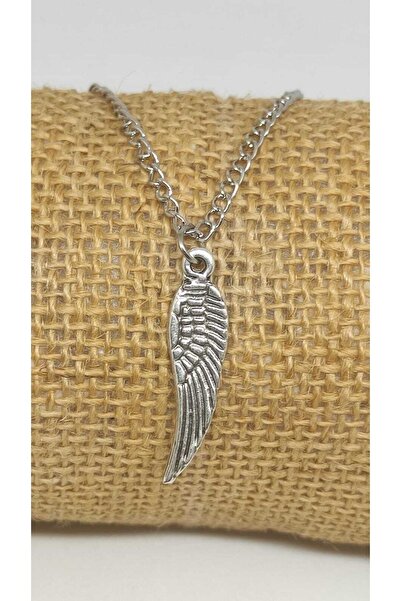 TUNA TAKI & AKSESUAR Melek Kanadı Kolye Model 3 Kanat Kolye