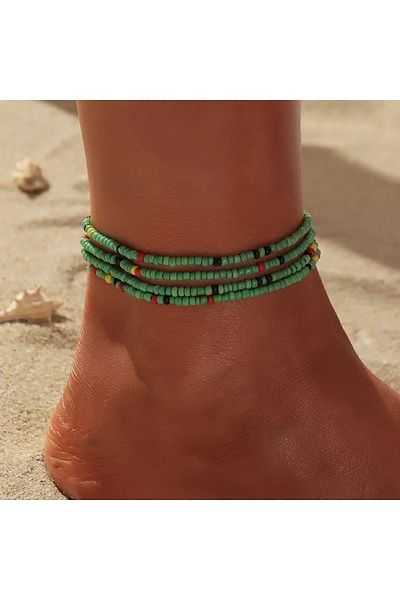 İPAR AKSESUAR Green Sand Bead Multiple State State