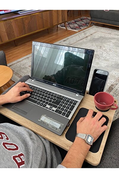 Genel Markalar Varje Tablet Ve Telefon Bölmeli Katlanır Ayaklı Laptop, Notebook, Bilgisar Sehpası Ve Çalışma Masası