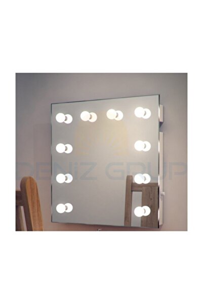 Nova 60x60cm Kulis Işıklı Makyaj Aynası Model : Le5-003