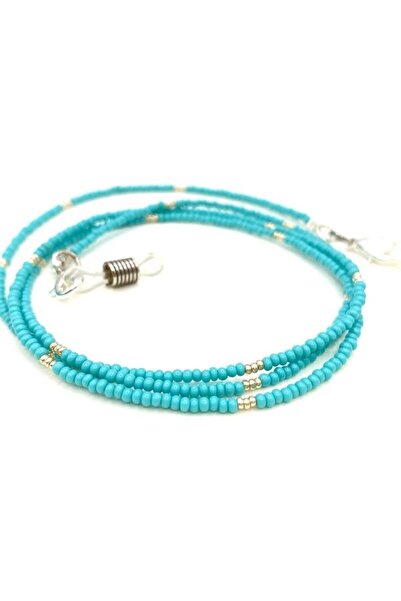 DMA AKSESUAR سلسلة نظارات باللونين الأزرق والفضي