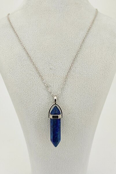 DMA AKSESUAR قلادة من حجر اللازورد الطبيعي