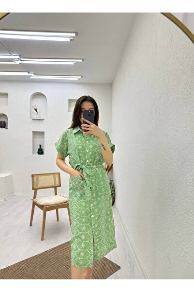 AF FASHİON ROCHIE VERDE BRODE
