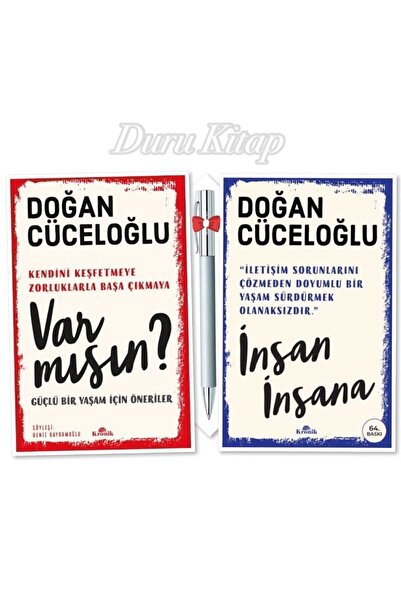 Kronik Kitap Var Mısın? Güçlü Bir Yaşam Için Öneriler & Insan Insana, Doğan C...