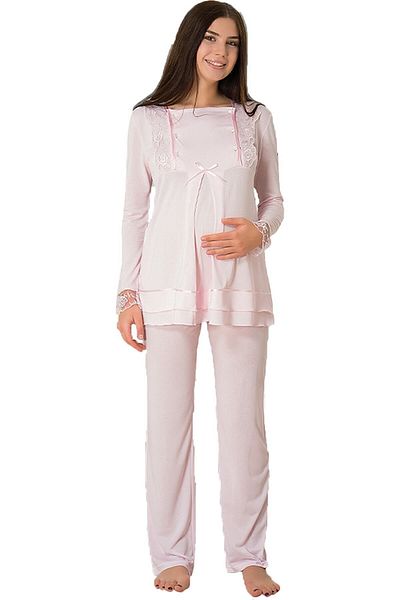 Effort Pijama Σετ πιτζάμες εγκυμοσύνης Zerre Bebe Γυναικεία Πούδρα 2015