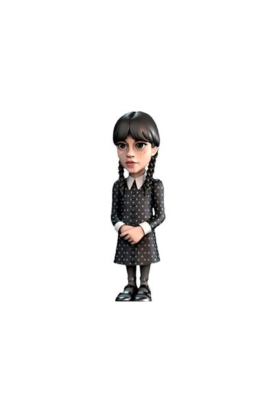 Cici Oyuncak Wednesday Addams ( Jenna Ortega ) 12 Cm Mınıx Collectıble Tv Fig...