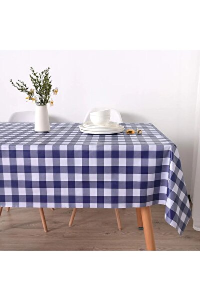 Blue Home Fiesta Elyaf Astarlı PVC Kaymaz Leke Tutmaz Silinebilir Masa Örtüsü /EKOSE