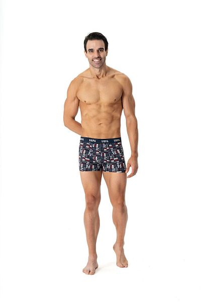U.S. Polo Assn. Ανδρικό πολύχρωμο μπόξερ 3 συσκευασιών ZE8.0.T.A.5G0.R.OU.9.P.X10.KM. 07042024