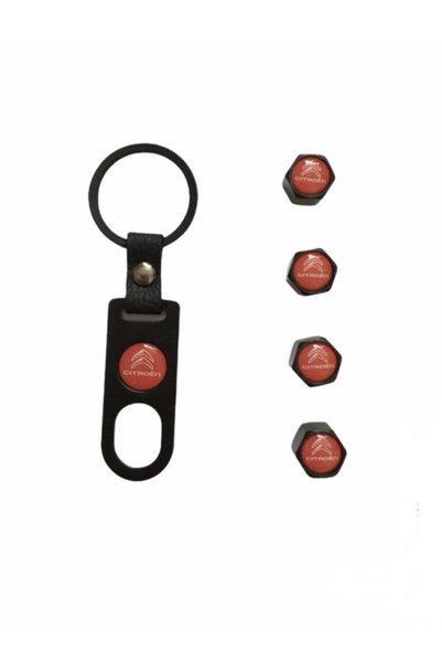 Teknotik Citroen Berlingo Keychain and Valve Cap Set