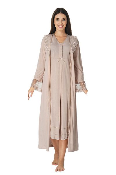Effort Pijama Effortt μανίκι δαντέλα Λεπτομερή φόρεμα εγκυμοσύνης