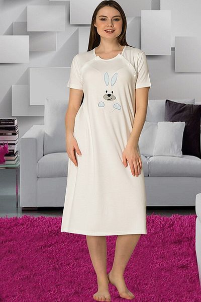 Effort Pijama Set cămașă de noapte de maternitate Blue Rabbit pentru femei 2073