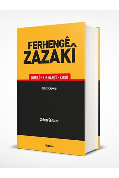 Nubihar Yayınları Ferhengé Zazaki (zazaca Sözlük)